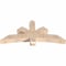 Ekena Millwork Davenport Smooth Timber Gable Bracket, Douglas Fir, 60"W x 27"H x 5 1/2"D x 5 1/2"F, 11/12 Pitch GBW060X27X0606DAV00SDF - alternate 4